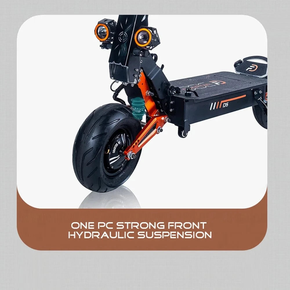 TechGlidePro TrailShock Titan D5 Electric Scooter
