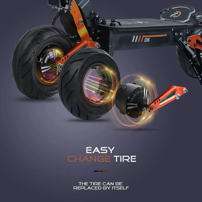 TechGlidePro TrailShock Titan D5 Electric Scooter