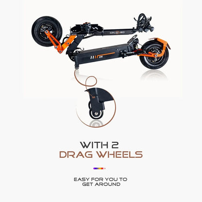 TechGlidePro TrailShock Titan D5 Electric Scooter